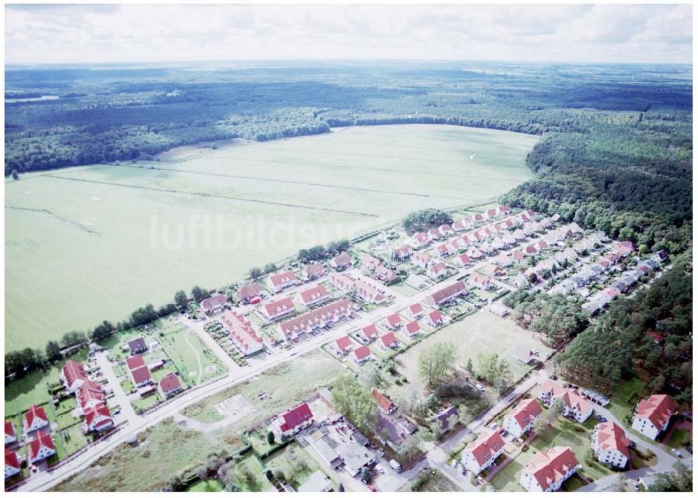 Luftbild Graal-Müritz / Mecklenburg Vorpommern - Wohnsiedlung der HAWO KG in Graal - Müritz Mecklenburg Vorpommern / 27.09.02