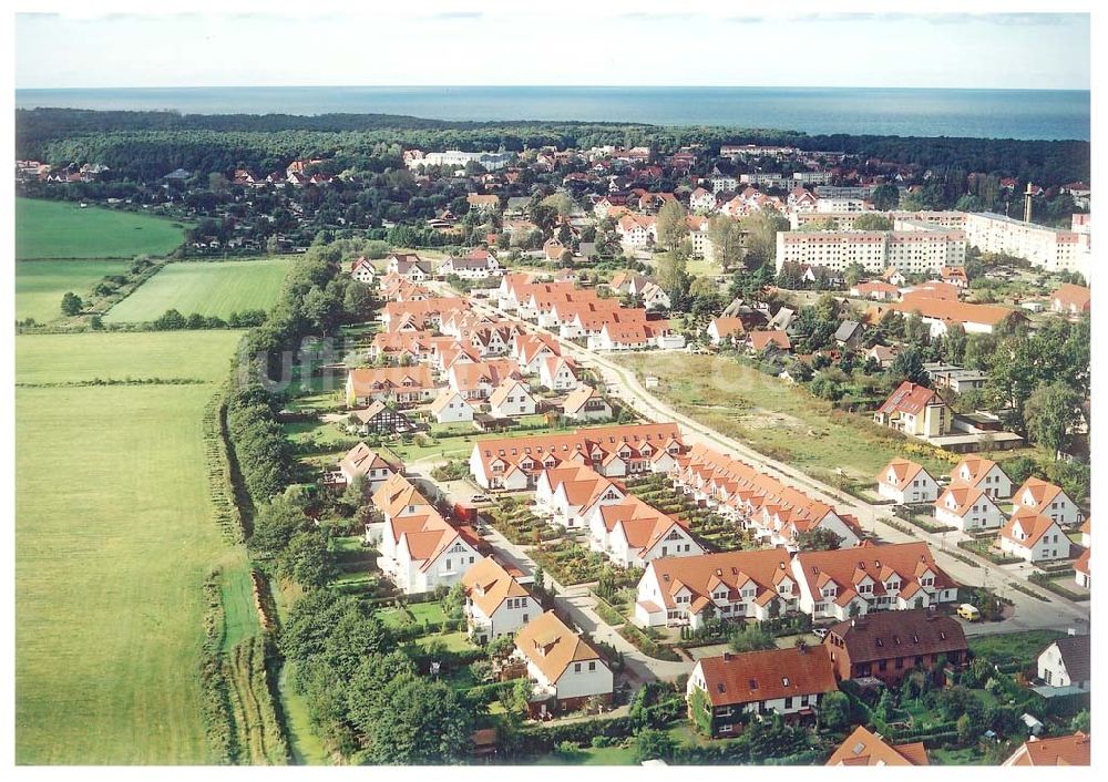 Luftaufnahme Graal-Müritz / Mecklenburg Vorpommern - Wohnsiedlung der HAWO KG in Graal - Müritz Mecklenburg Vorpommern / 27.09.02