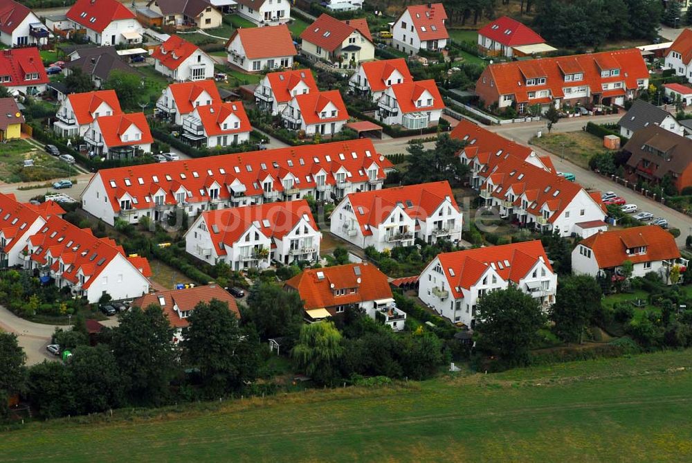 Graal-Müritz (Mecklenburg-Vorpommern) von oben - Wohnsiedlung der HAWO KG in Graal-Müritz (Mecklenburg-Vorpommern)