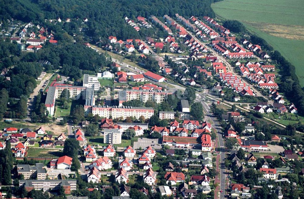 Luftbild Graal-Müritz - Wohnsiedlung Koppenheide und das Bauland Eselswiese der HAWO KG in Graal-Müritz