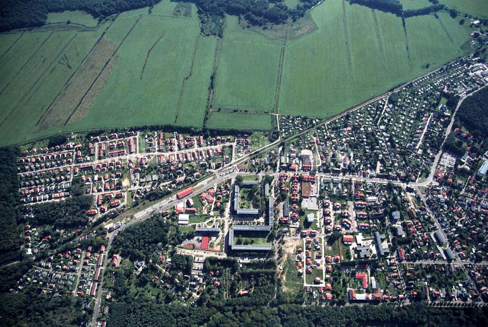 Graal-Müritz aus der Vogelperspektive: Wohnsiedlung Koppenheide und das Bauland Eselswiese der HAWO KG in Graal-Müritz