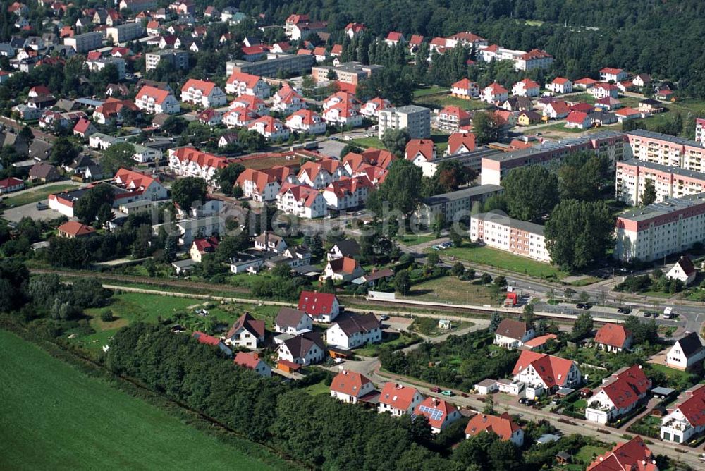 Graal-Müritz aus der Vogelperspektive: Wohnsiedlung Koppenheide und das Bauland Eselswiese der HAWO KG in Graal-Müritz