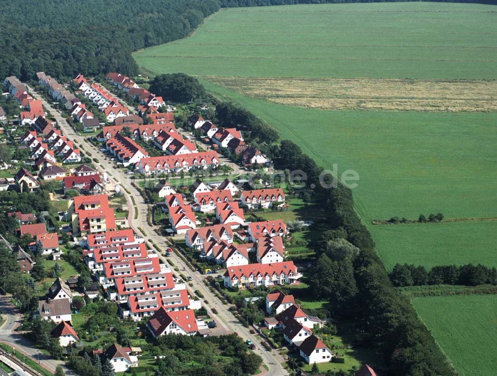 Graal-Müritz von oben - Wohnsiedlung Koppenheide der HAWO KG in Graal-Müritz