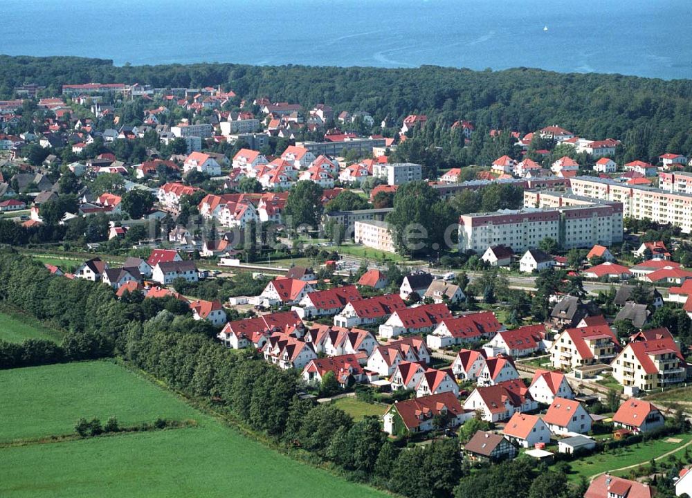 Graal-Müritz von oben - Wohnsiedlung Koppenheide der HAWO KG in Graal-Müritz