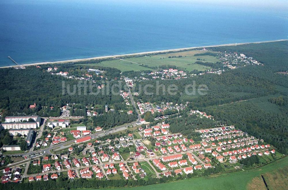 Graal-Müritz von oben - Wohnsiedlung Koppenheide der HAWO KG in Graal-Müritz