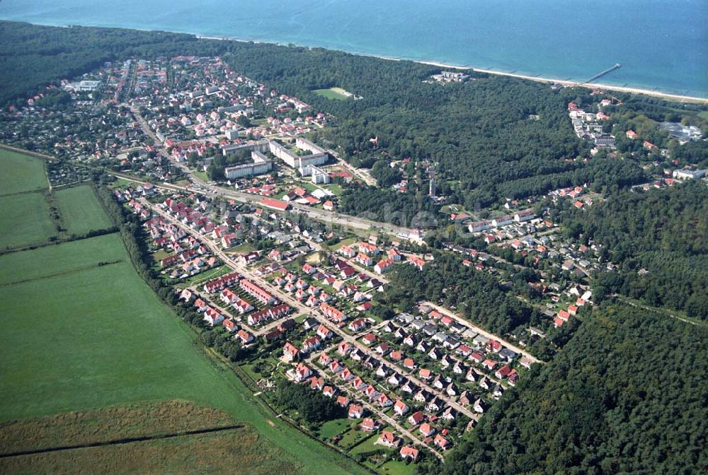 Luftaufnahme Graal-Müritz - Wohnsiedlung Koppenheide der HAWO KG in Graal-Müritz