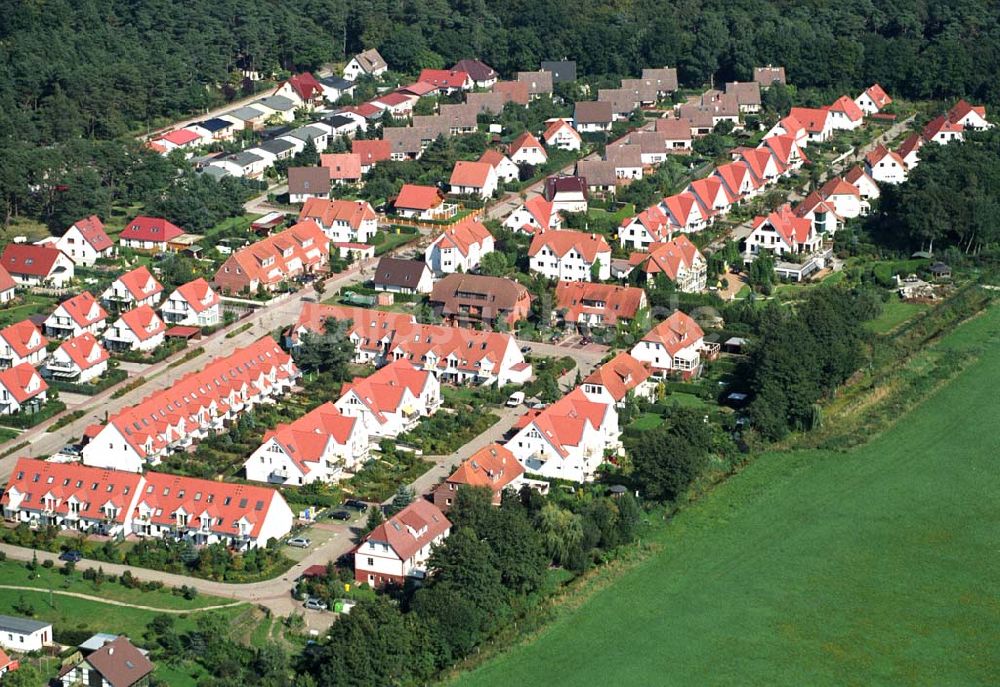 Graal-Müritz von oben - Wohnsiedlung Koppenheide der HAWO KG in Graal-Müritz