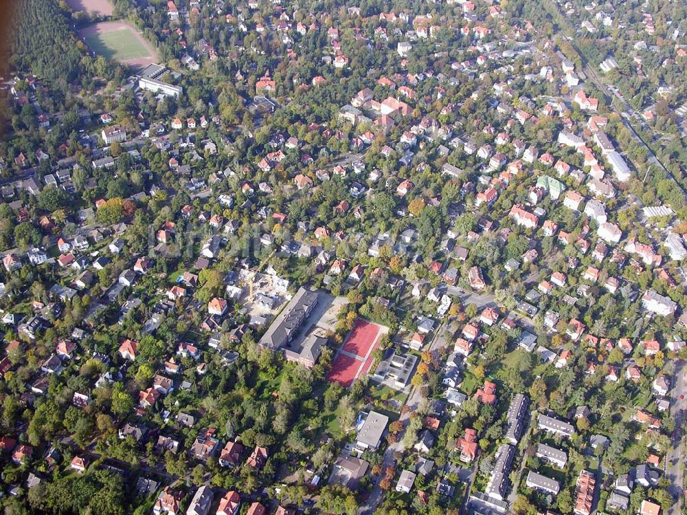 Luftaufnahme Berlin-Wittenau - Wohnsiedlung-Neubau der PREMIER-Deutschland GmbH Berlin-Wittenau