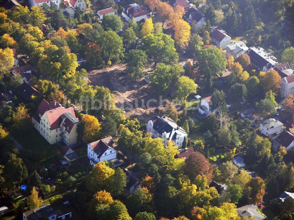 Berlin-Wittenau von oben - Wohnsiedlung-Neubau der PREMIER-Deutschland GmbH Berlin-Wittenau