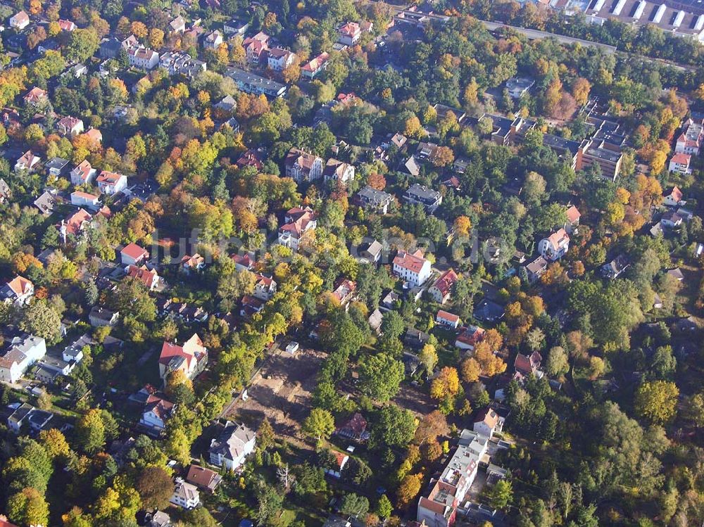 Luftbild Berlin-Wittenau - Wohnsiedlung-Neubau der PREMIER-Deutschland GmbH Berlin-Wittenau