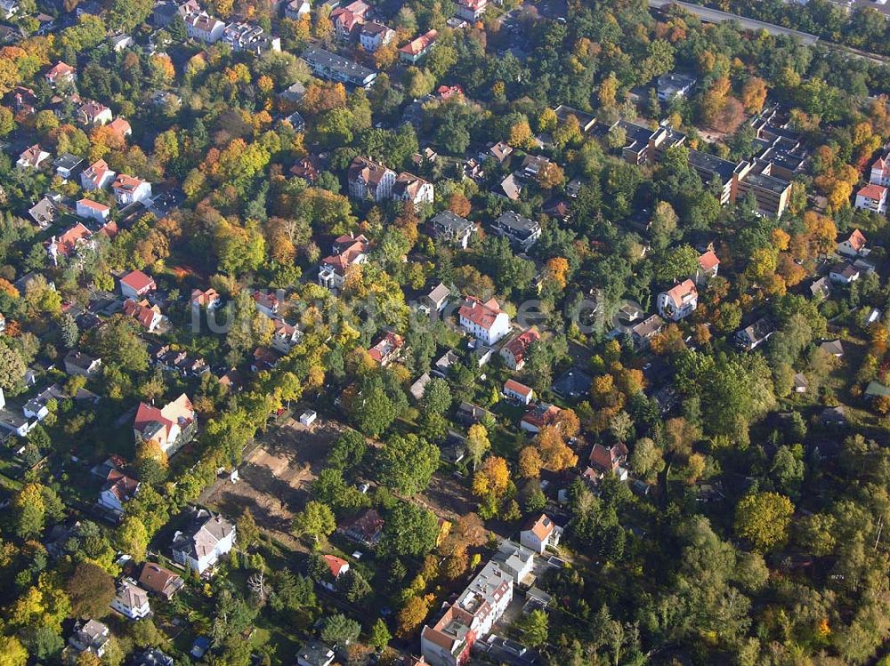 Luftaufnahme Berlin-Wittenau - Wohnsiedlung-Neubau der PREMIER-Deutschland GmbH Berlin-Wittenau