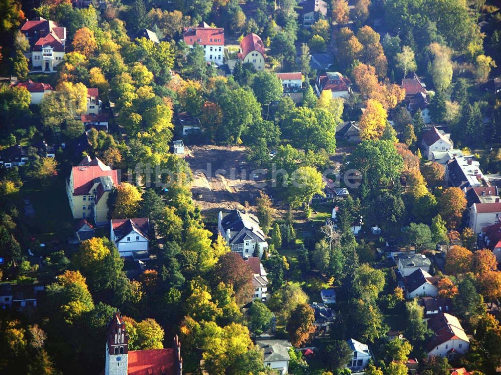 Luftaufnahme Berlin-Wittenau - Wohnsiedlung-Neubau der PREMIER-Deutschland GmbH Berlin-Wittenau