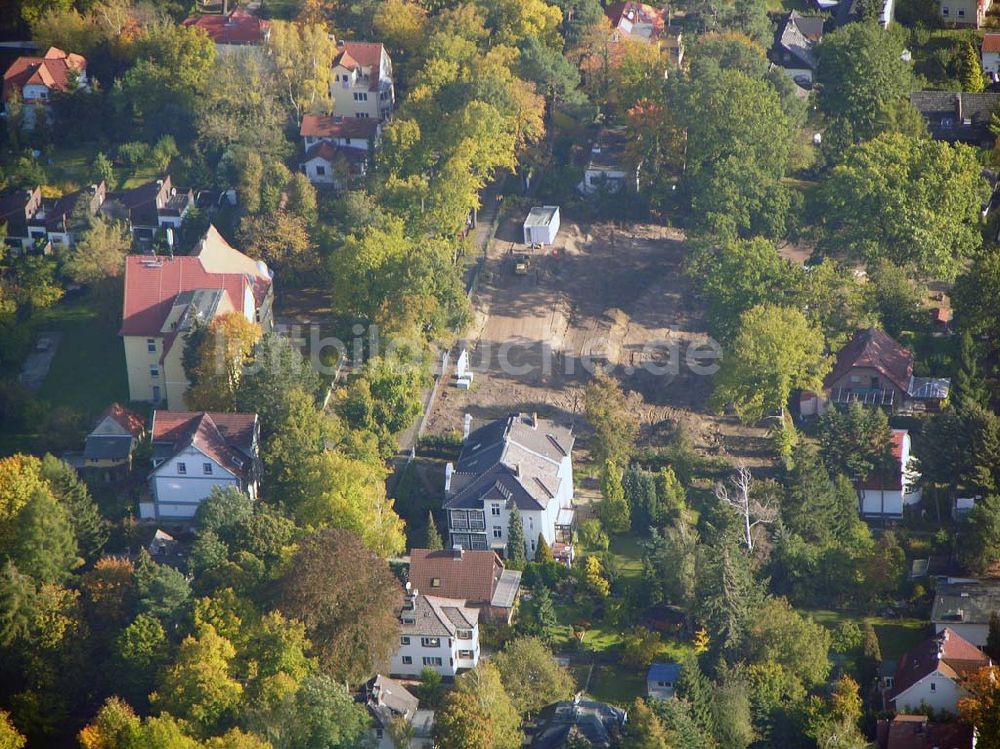 Luftbild Berlin-Wittenau - Wohnsiedlung-Neubau der PREMIER-Deutschland GmbH Berlin-Wittenau