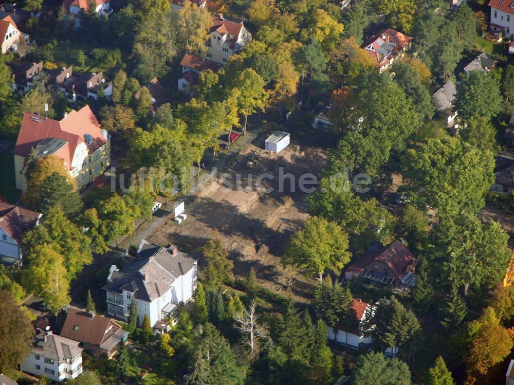 Luftaufnahme Berlin-Wittenau - Wohnsiedlung-Neubau der PREMIER-Deutschland GmbH Berlin-Wittenau