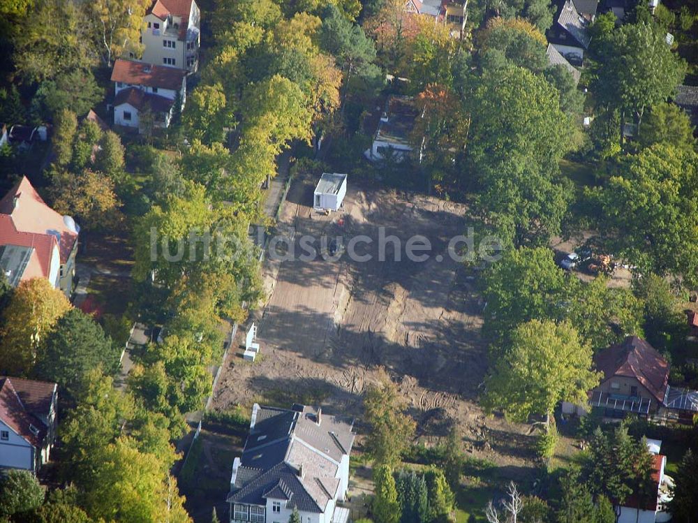 Luftaufnahme Berlin-Wittenau - Wohnsiedlung-Neubau der PREMIER-Deutschland GmbH Berlin-Wittenau