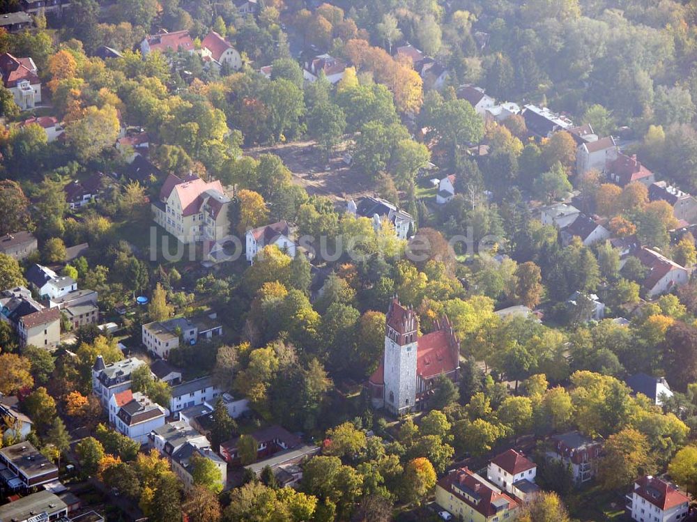 Luftbild Berlin-Wittenau - Wohnsiedlung-Neubau der PREMIER-Deutschland GmbH Berlin-Wittenau