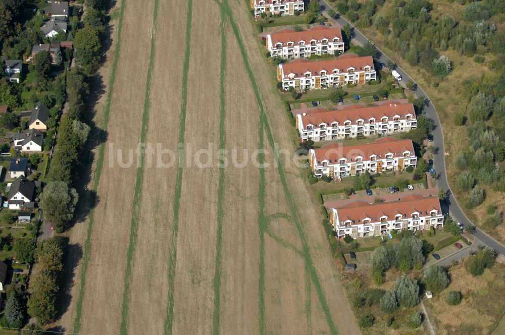 Luftbild Panketal - Wohnsiedlung in Panketal