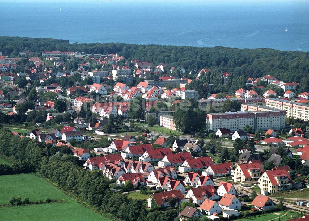 Graal-Müritz aus der Vogelperspektive: Wohnsiedlungen Koppenheide und Eselswiese der HAWO KG in Graal-Müritz