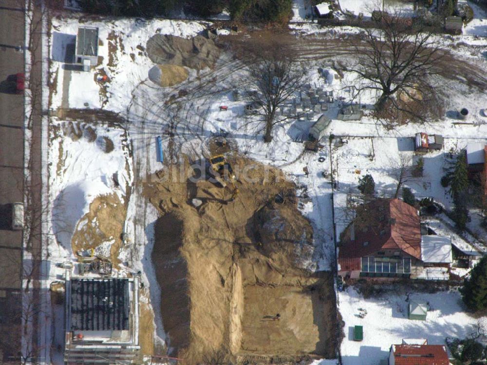 Berlin-Reinickendorf von oben - Wohnsiedlungsnbau Berlin-Reinickendorf