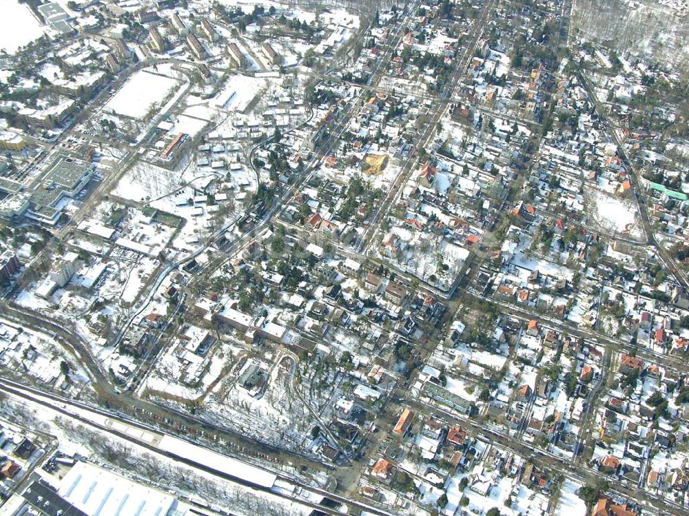 Luftbild Berlin-Reinickendorf - Wohnsiedlungsnbau Berlin-Reinickendorf