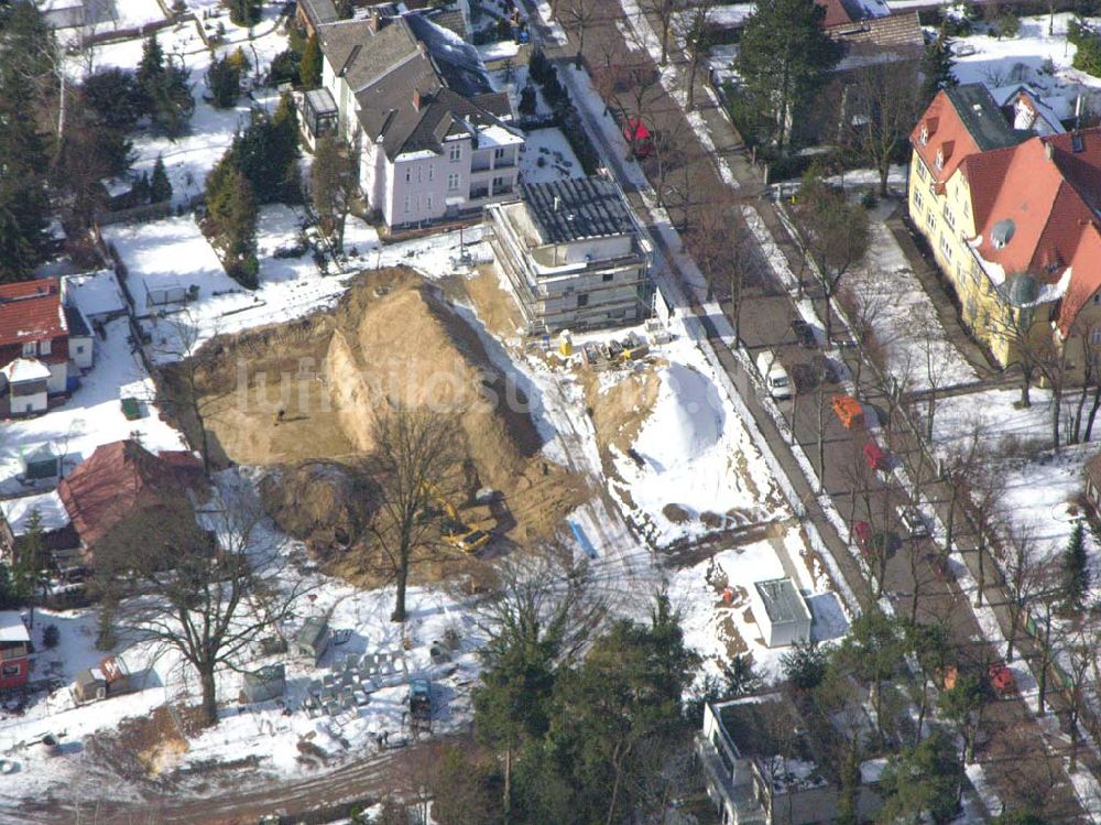 Luftaufnahme Berlin-Reinickendorf - Wohnsiedlungsnbau Berlin-Reinickendorf