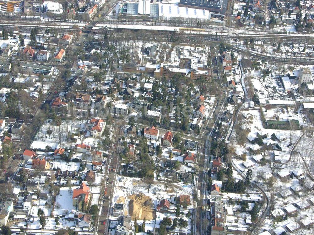  aus der Vogelperspektive: Wohnsiedlungsnbau Berlin-Reinickendorf