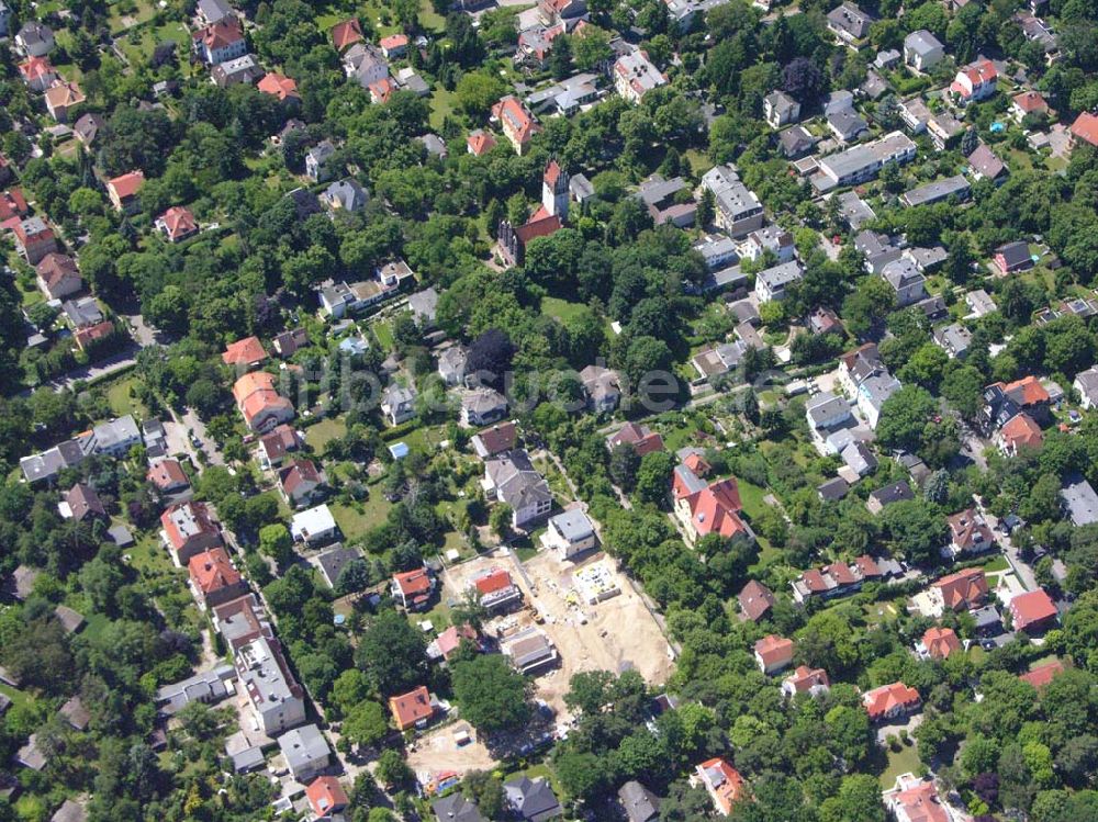 Berlin von oben - Wohnsiedlungsnbau Berlin-Reinickendorf