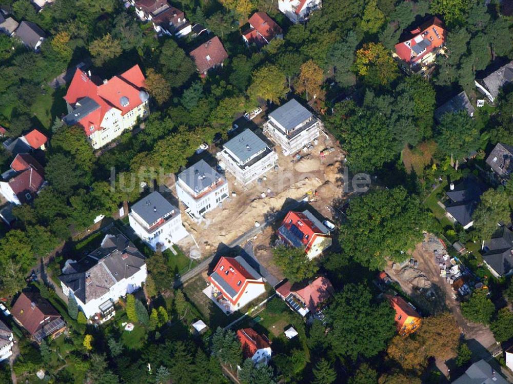 Luftaufnahme Berlin Reinickendorf - Wohnsiedlungsnbau Berlin-Reinickendorf