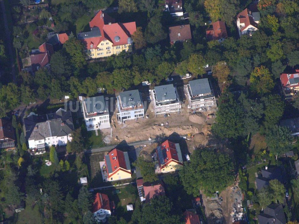 Berlin Reinickendorf von oben - Wohnsiedlungsnbau Berlin-Reinickendorf