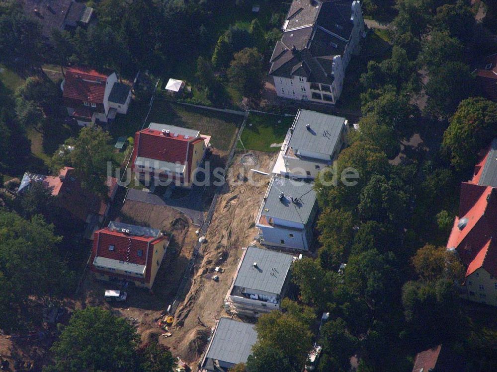 Berlin Reinickendorf von oben - Wohnsiedlungsnbau Berlin-Reinickendorf