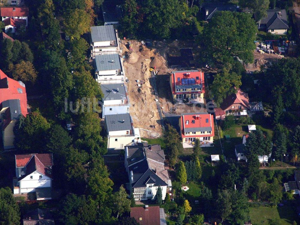 Berlin Reinickendorf von oben - Wohnsiedlungsnbau Berlin-Reinickendorf