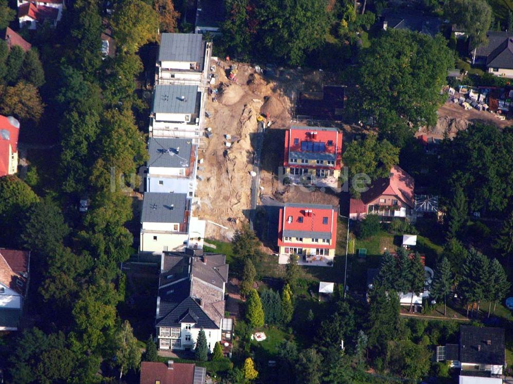 Berlin Reinickendorf aus der Vogelperspektive: Wohnsiedlungsnbau Berlin-Reinickendorf