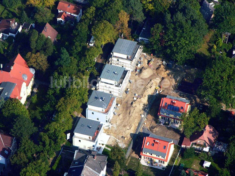 Luftbild Berlin Reinickendorf - Wohnsiedlungsnbau Berlin-Reinickendorf