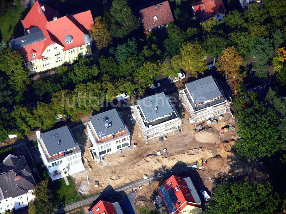 Luftaufnahme Berlin Reinickendorf - Wohnsiedlungsnbau Berlin-Reinickendorf