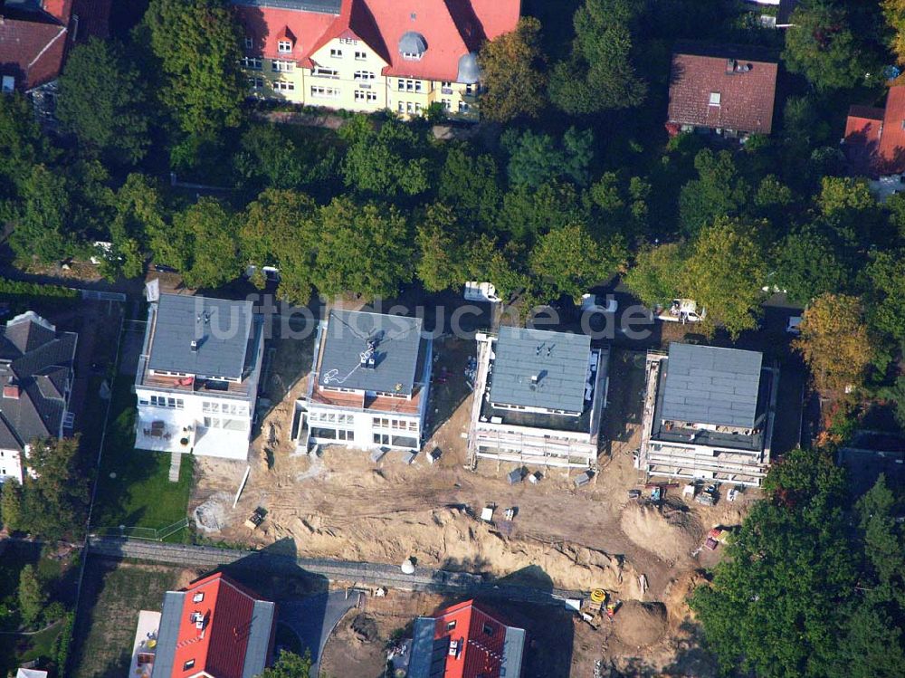 Berlin Reinickendorf von oben - Wohnsiedlungsnbau Berlin-Reinickendorf