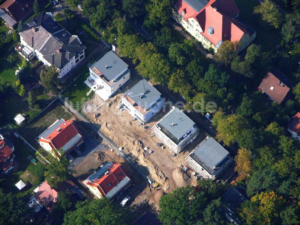 Berlin Reinickendorf aus der Vogelperspektive: Wohnsiedlungsnbau Berlin-Reinickendorf