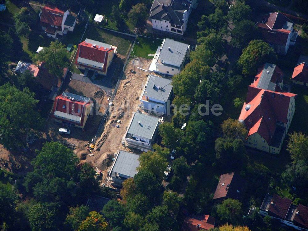 Luftbild Berlin Reinickendorf - Wohnsiedlungsnbau Berlin-Reinickendorf