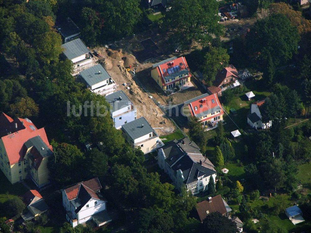 Berlin Reinickendorf aus der Vogelperspektive: Wohnsiedlungsnbau Berlin-Reinickendorf