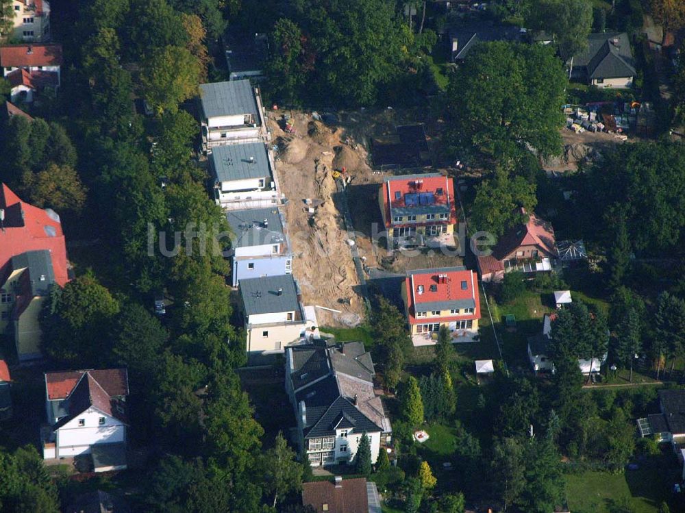 Luftbild Berlin Reinickendorf - Wohnsiedlungsnbau Berlin-Reinickendorf