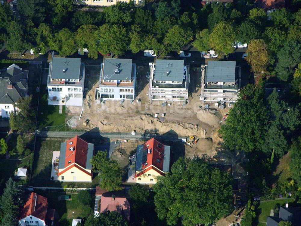 Luftaufnahme Berlin Reinickendorf - Wohnsiedlungsnbau Berlin-Reinickendorf