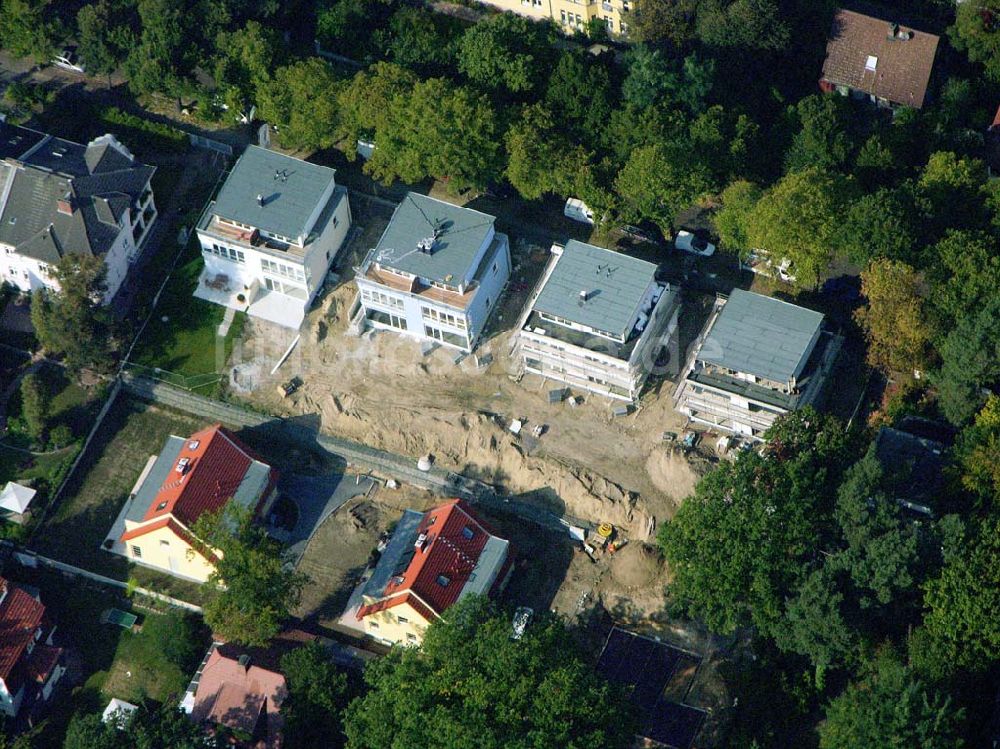 Berlin Reinickendorf von oben - Wohnsiedlungsnbau Berlin-Reinickendorf