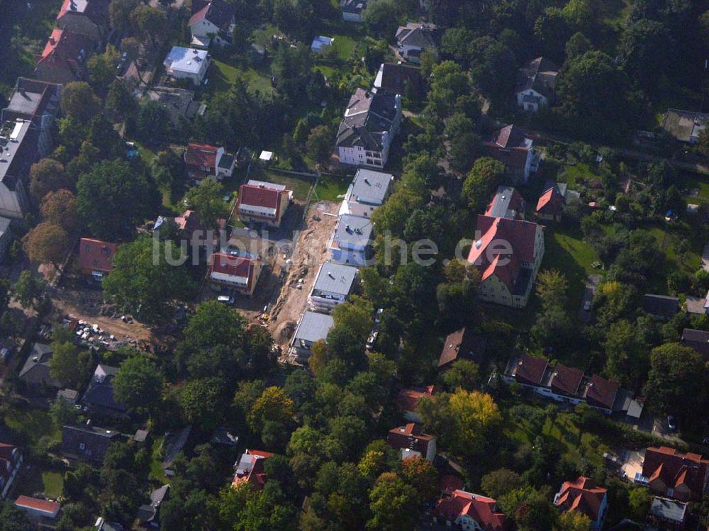 Luftbild Berlin Reinickendorf - Wohnsiedlungsnbau Berlin-Reinickendorf