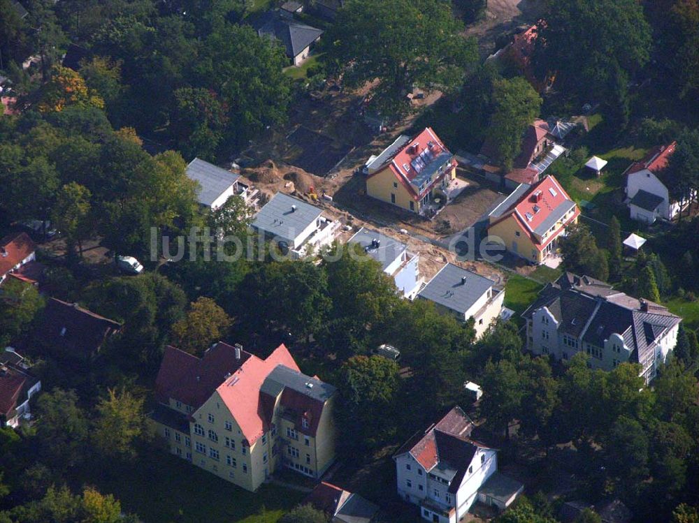 Berlin Reinickendorf von oben - Wohnsiedlungsnbau Berlin-Reinickendorf