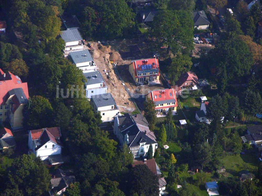 Luftbild Berlin Reinickendorf - Wohnsiedlungsnbau Berlin-Reinickendorf