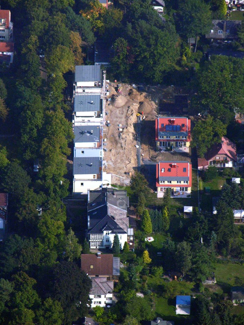 Luftaufnahme Berlin Reinickendorf - Wohnsiedlungsnbau Berlin-Reinickendorf