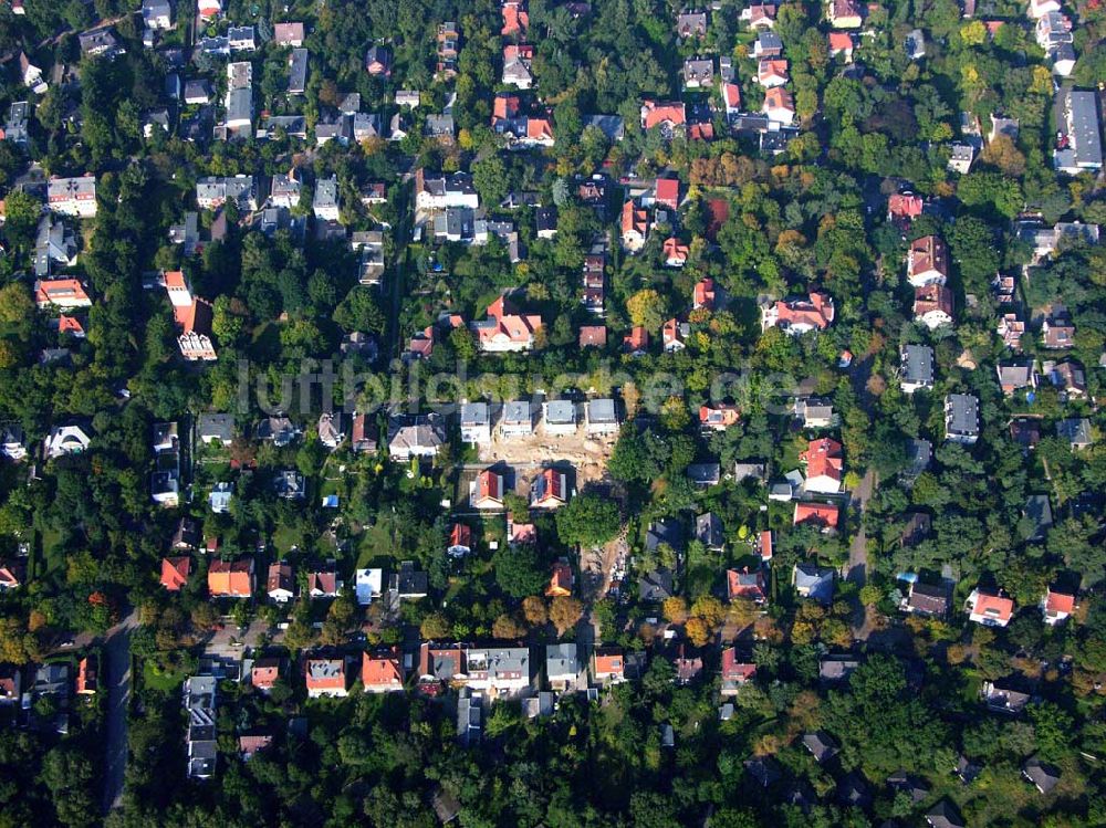 Luftaufnahme Berlin Reinickendorf - Wohnsiedlungsnbau Berlin-Reinickendorf