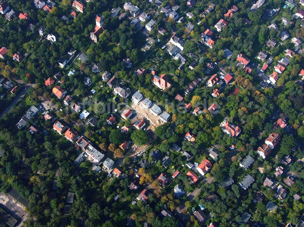 Berlin Reinickendorf von oben - Wohnsiedlungsnbau Berlin-Reinickendorf