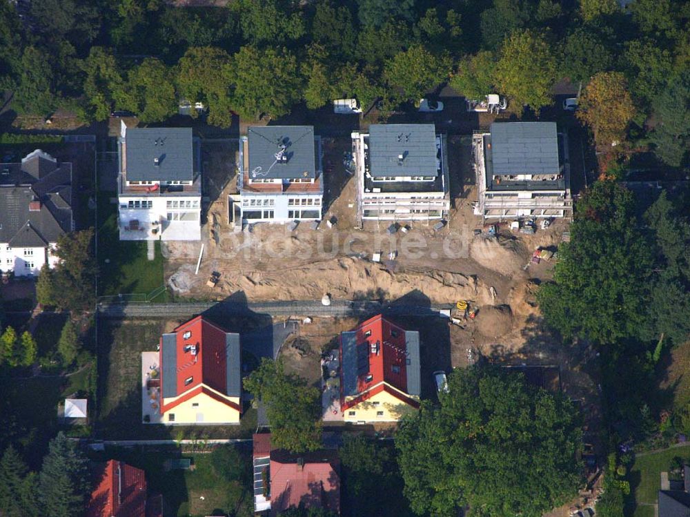 Berlin Reinickendorf aus der Vogelperspektive: Wohnsiedlungsnbau Berlin-Reinickendorf