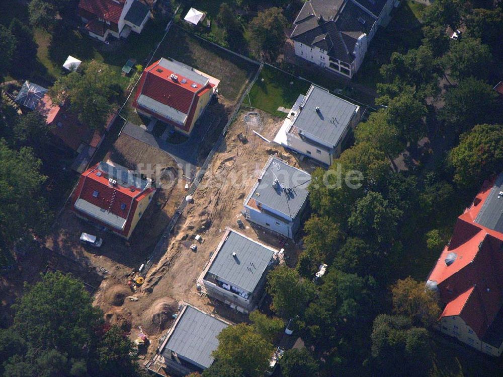 Luftaufnahme Berlin Reinickendorf - Wohnsiedlungsnbau Berlin-Reinickendorf