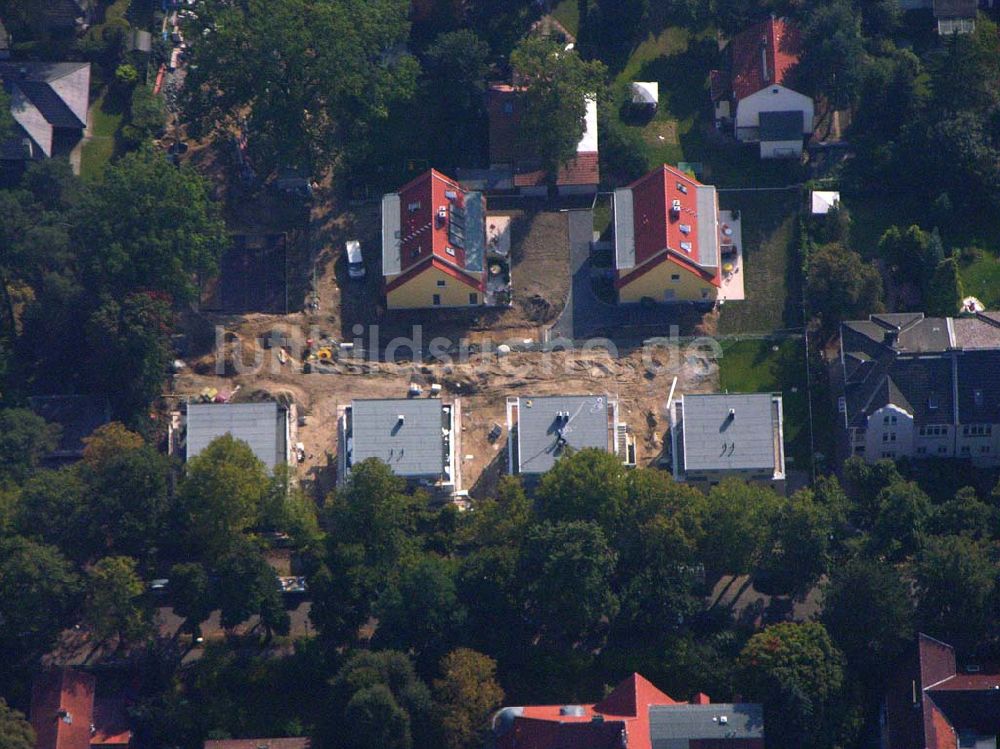 Berlin Reinickendorf von oben - Wohnsiedlungsnbau Berlin-Reinickendorf